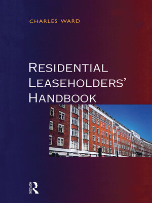 cover image of Residential Leaseholders Handbook